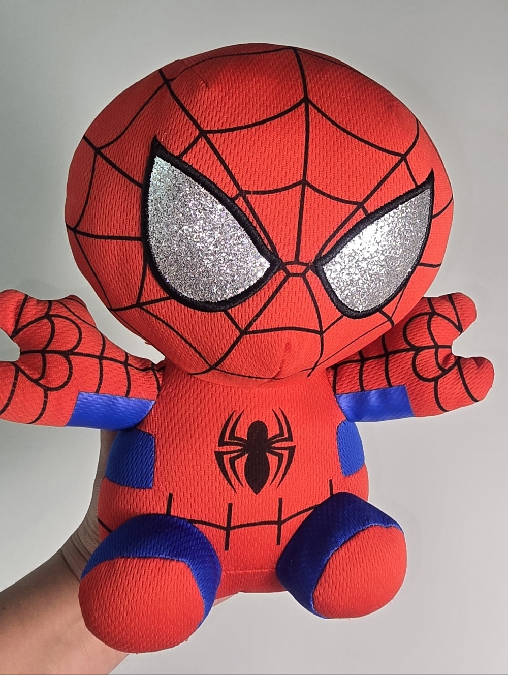 Marvel Red and Blue Spider-Man Plush Superhero Toy